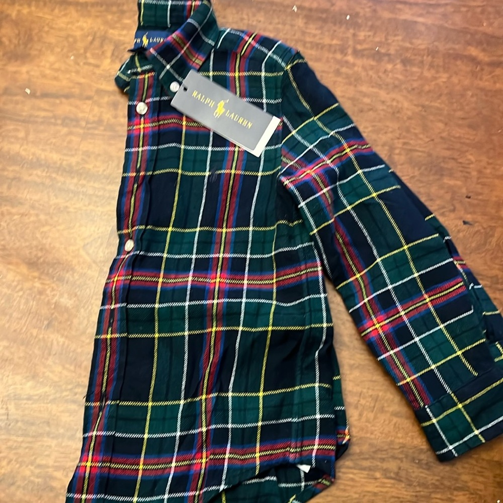 Ralph Lauren button up shirt - boys size 4 - New with tags